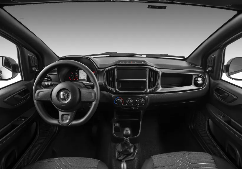 nueva fiat fiorino tablero