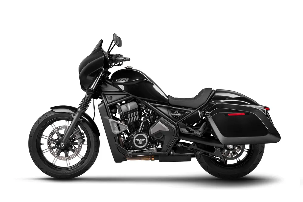 Moto Morini Calibro versiÃ³n bagger  color Quartz Black-1