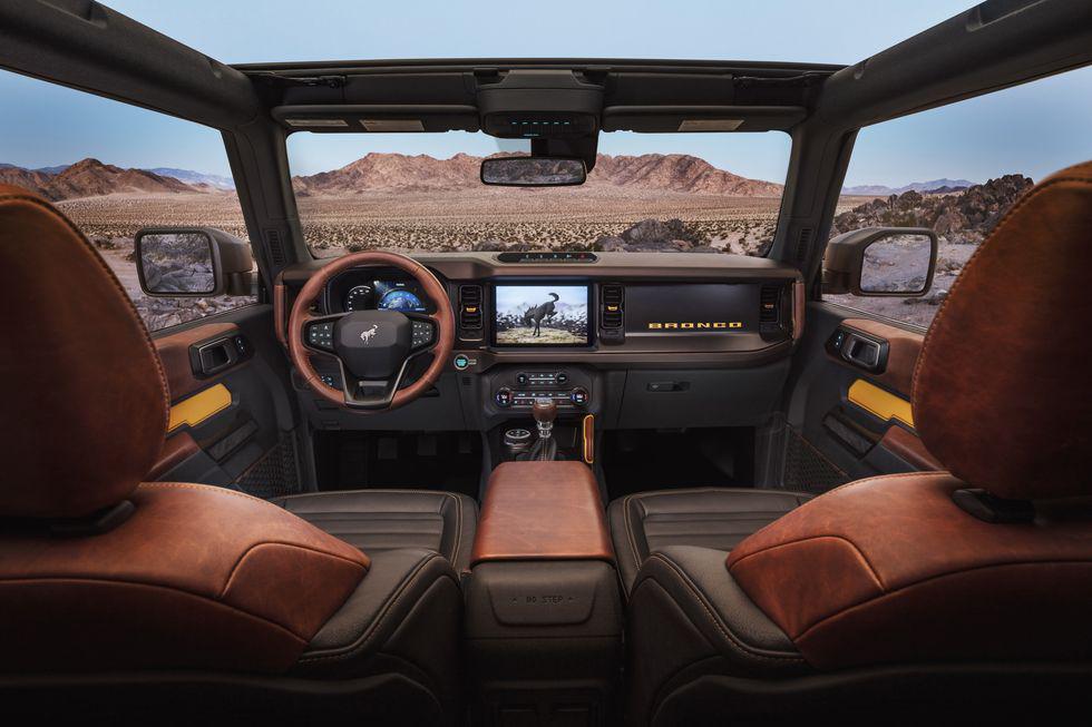 Ford Bronco interior